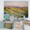 Designart - Vineyard At Dawn In Tuscany Italy - Country Canvas Wall Art Print